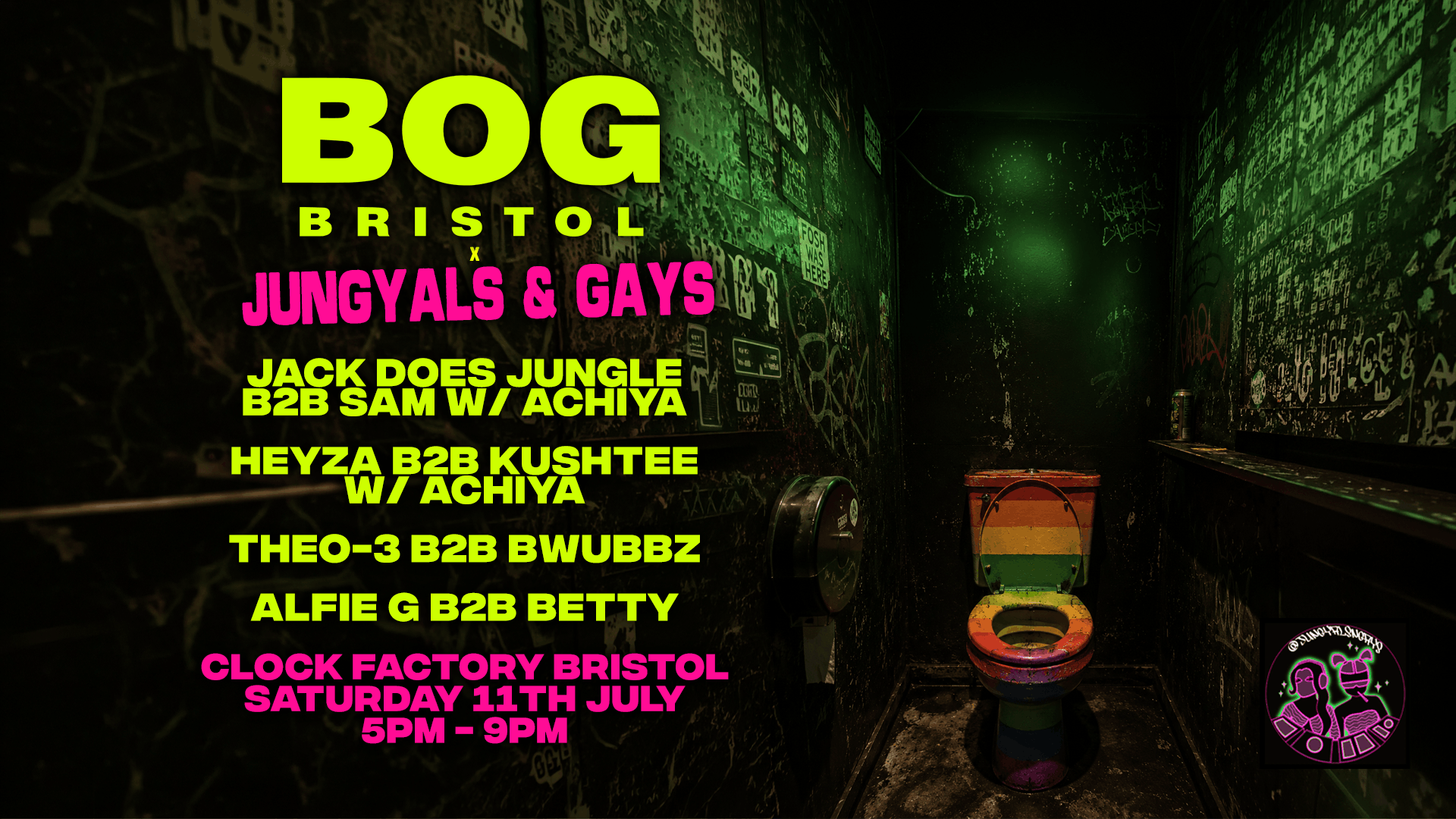 BOG Bristol x Jungyals & Gays