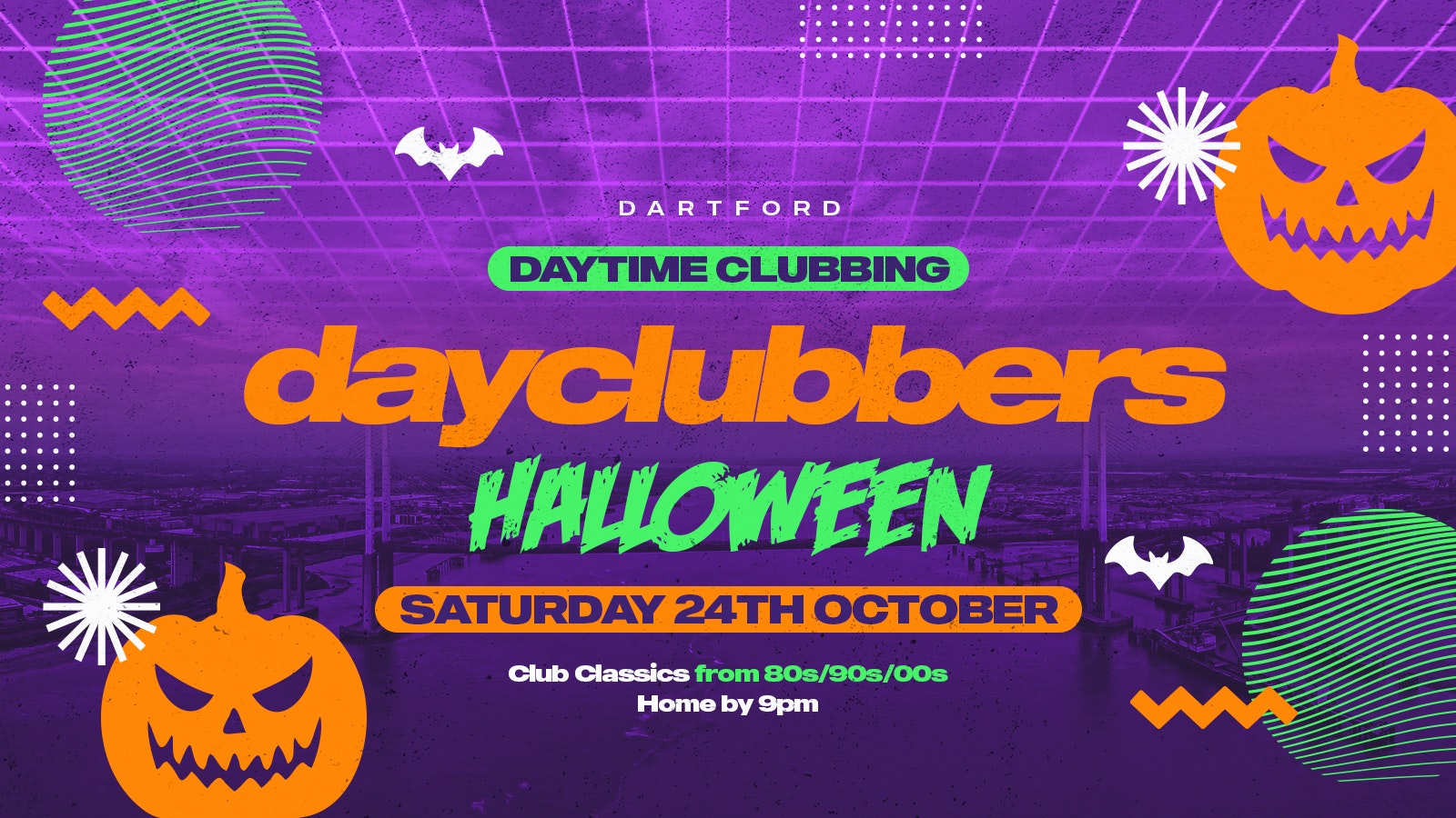 Dartford – DayClubbers: The Halloween Day Party! 👻🕺