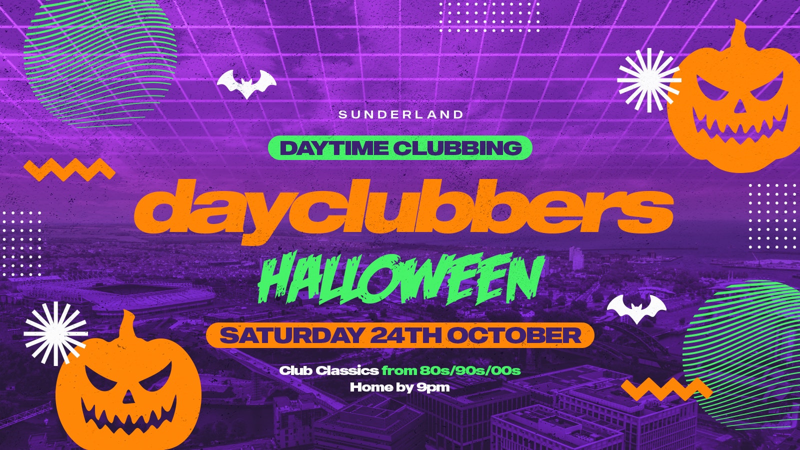 Sunderland – DayClubbers: The Halloween Day Party! 👻🕺