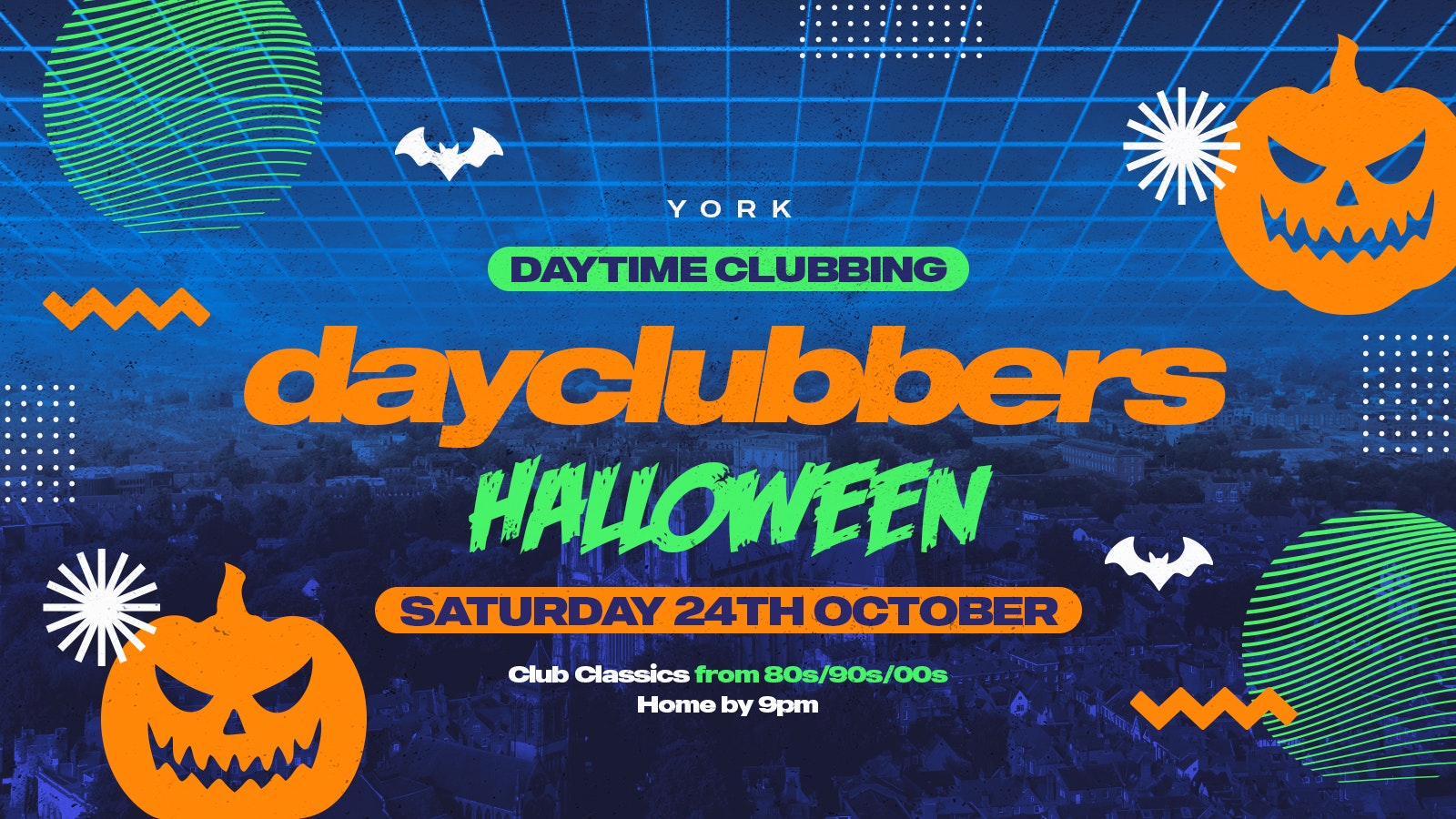 York – DayClubbers: The Halloween Day Party! 👻🕺