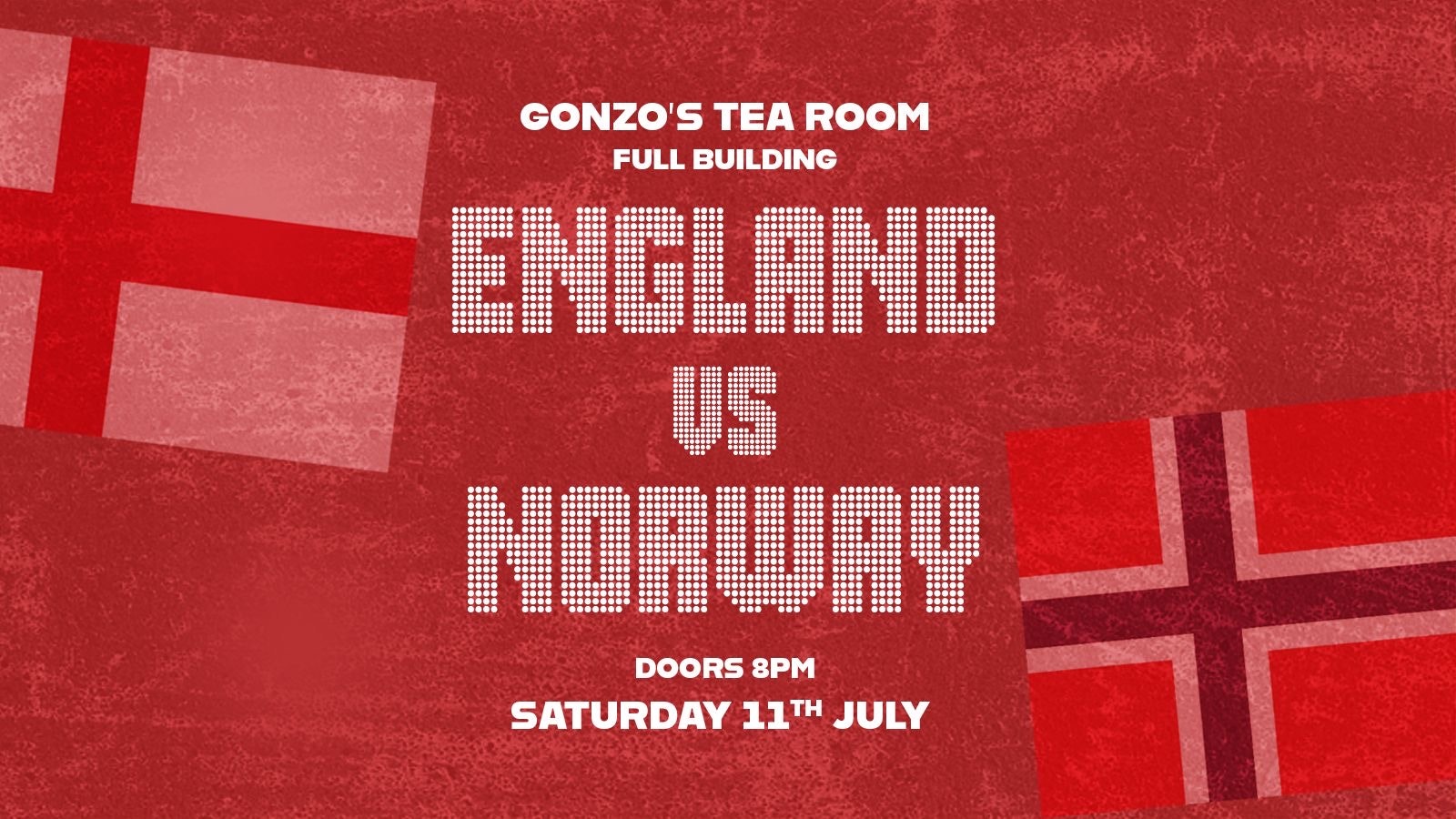 England v Norway – Full Building