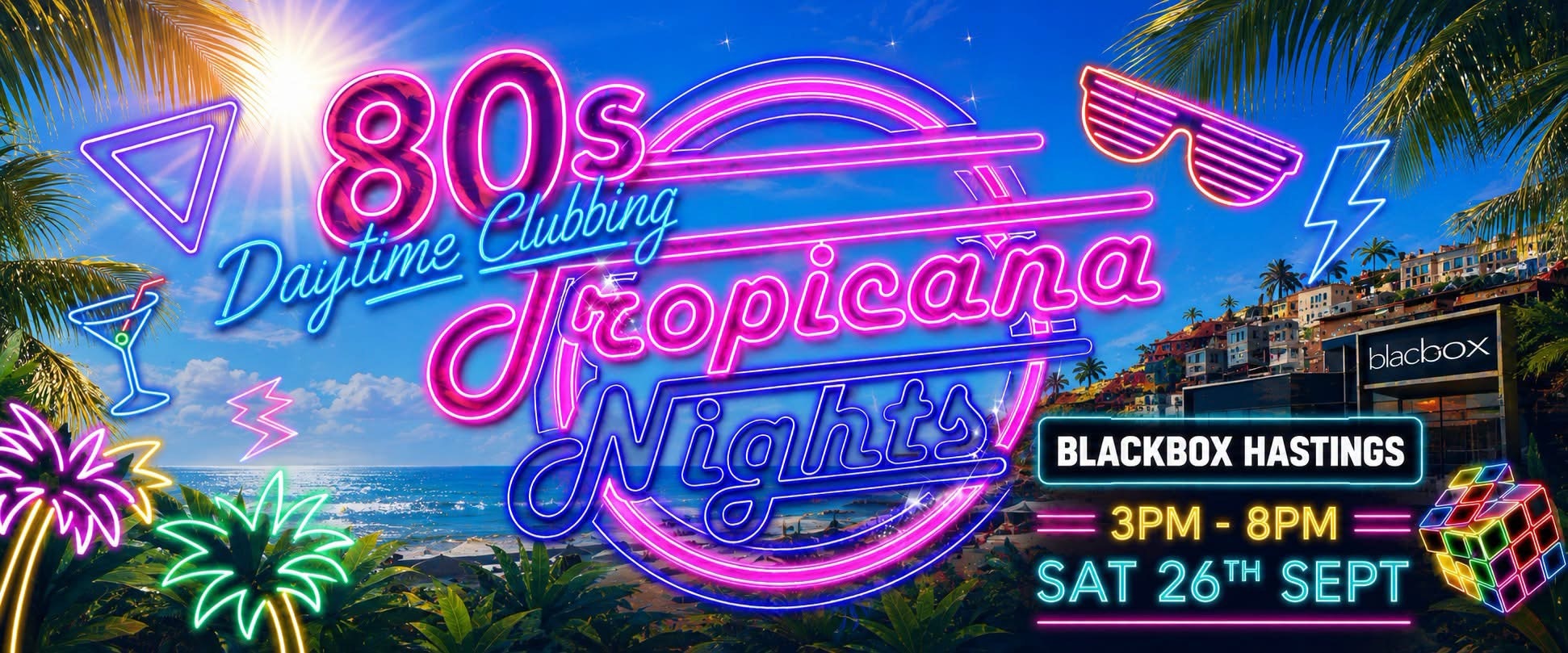 Tropicana Nights Presents The Ultimate 80’s Daytime Party!