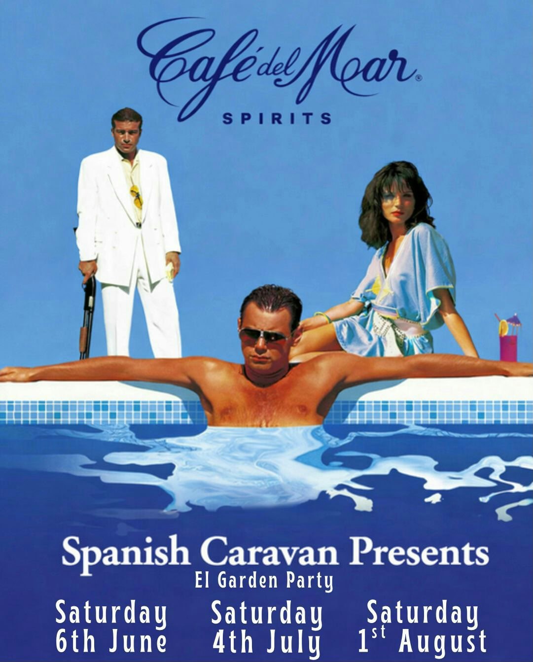 Cafe del Mar Spirits EL Garden Party @ Spanish Caravan