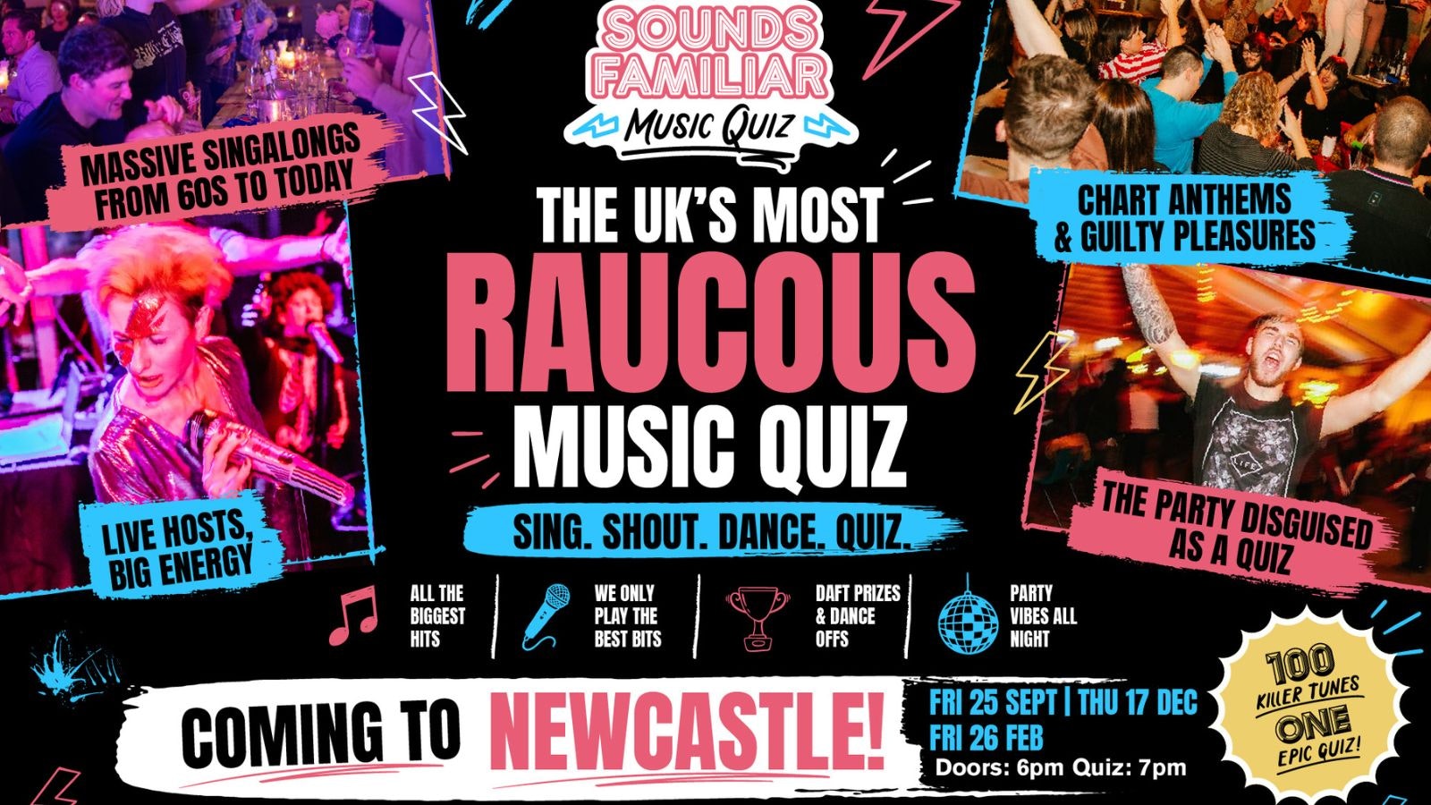 Sounds Familiar Music Quiz – Launch Party
