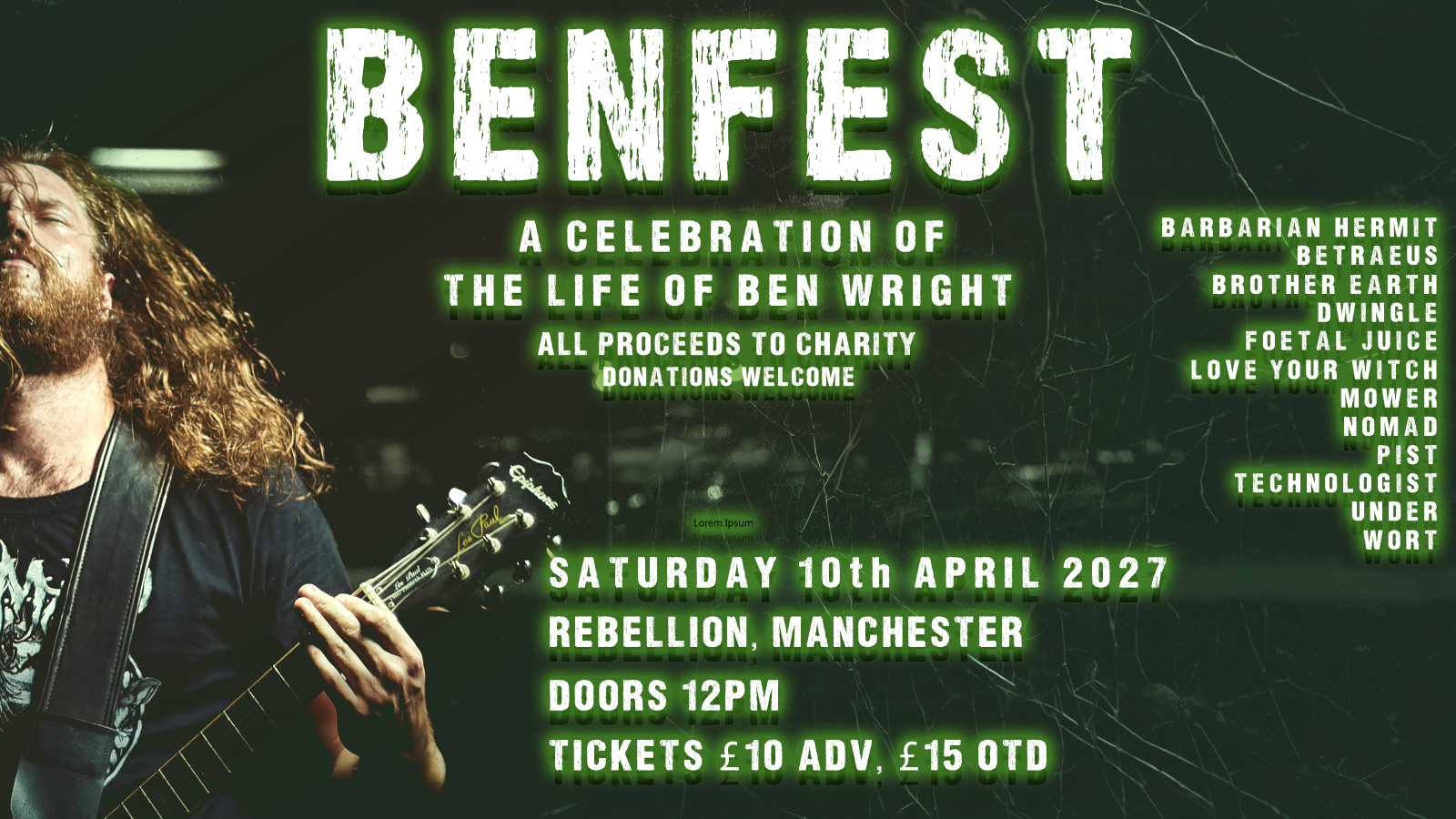 Ben Fest | A Celebration of Ben Wright