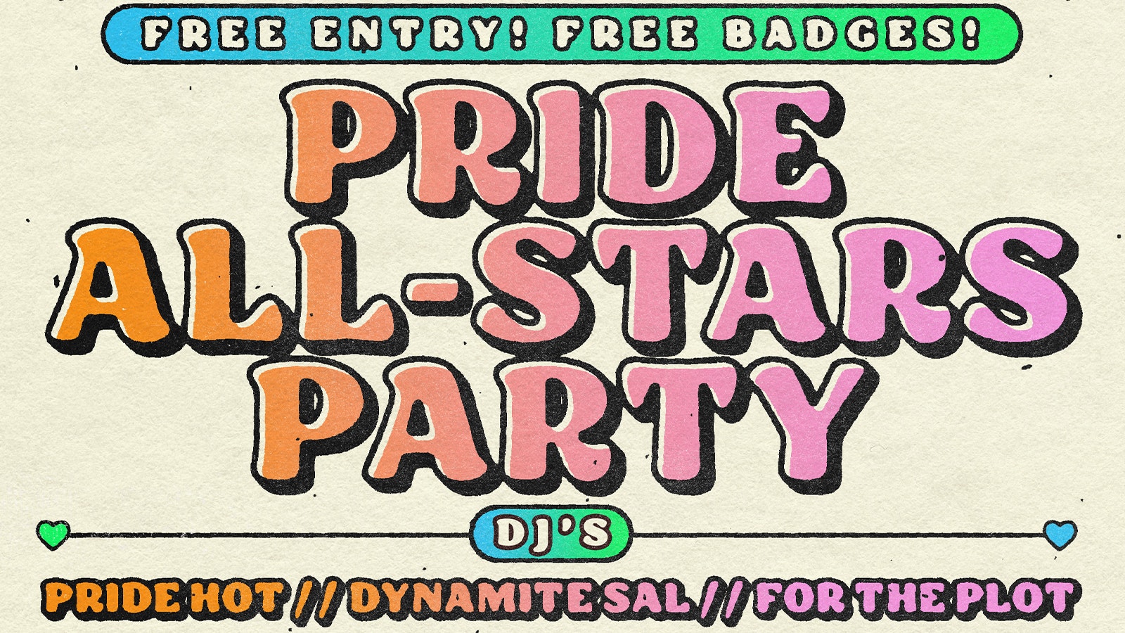 Pride All Stars –  All Dayer
