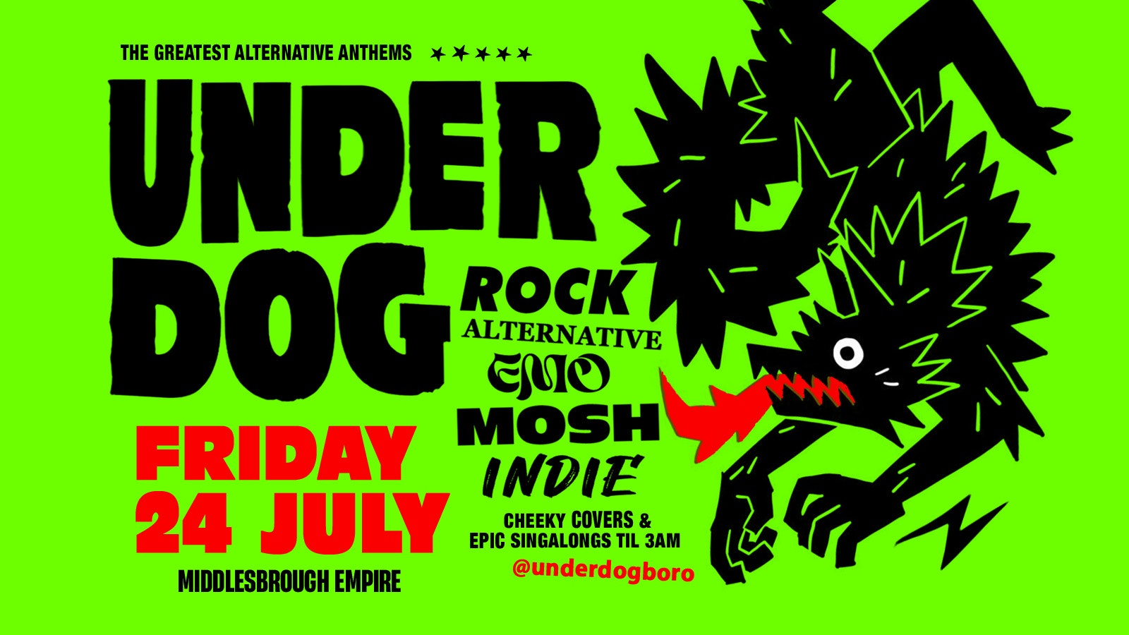 Underdog Alternative Friday