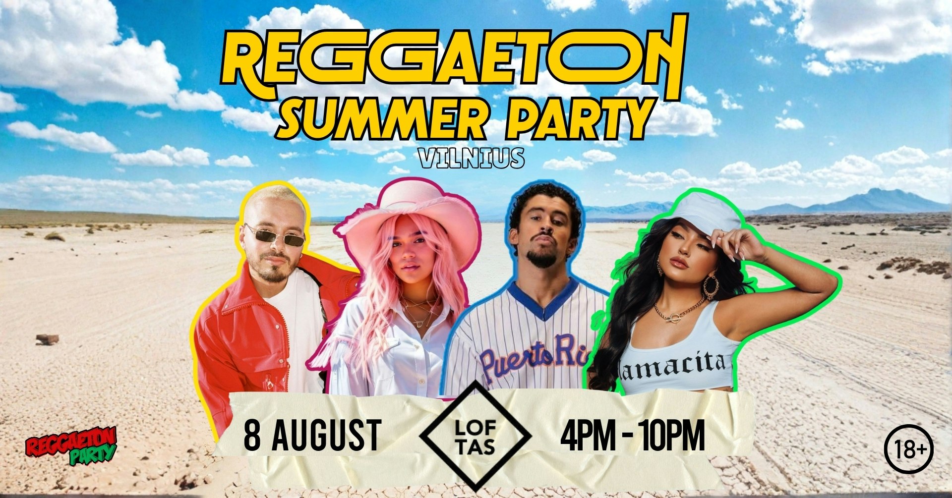 Reggaeton Summer Party (Lithuania) Outdoor Stage!