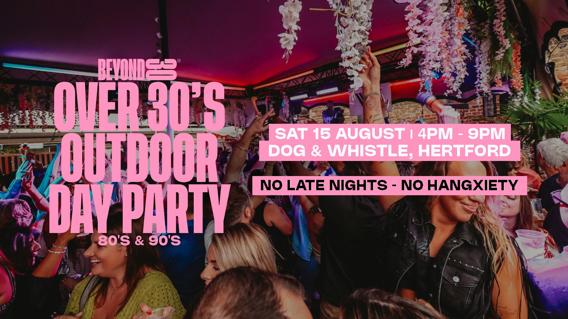 80s & 90s Daytime Clubbing for Over 30s – HERTFORD🕺🏽
