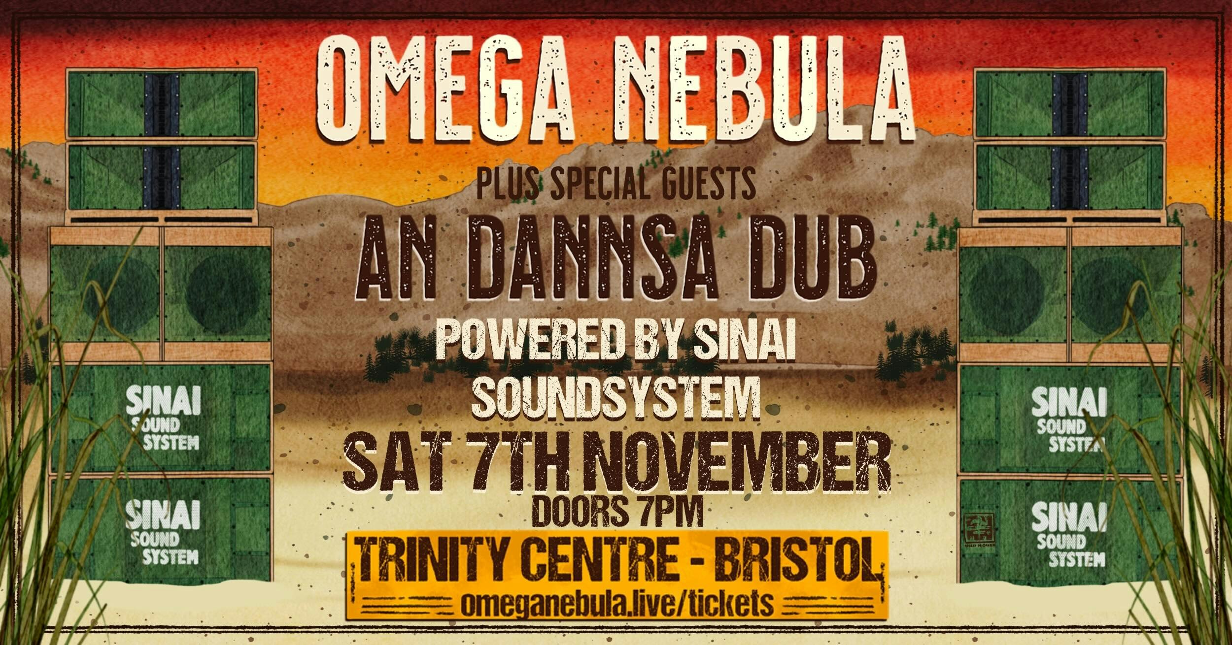 OMEGA NEBULA Live @ Trinity Centre, Bristol 07/11/26