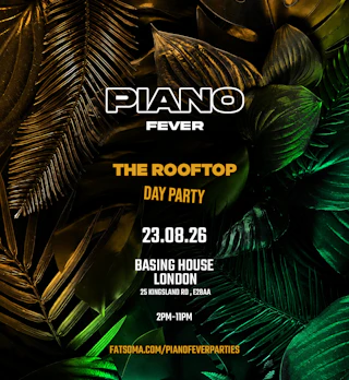PIANO FEVER LONDON ROOFTOP DAY PARTY