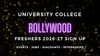 UCL Bollywood Society presents Freshers 2026-27 - Official Welcome Sign Up