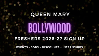 QM Bollywood Dance Society presents Freshers 2026-27 - Official Welcome Sign Up