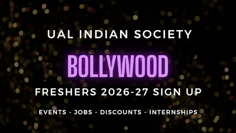 UAL Indian Society presents Freshers 2026-27 - Official Welcome Sign Up