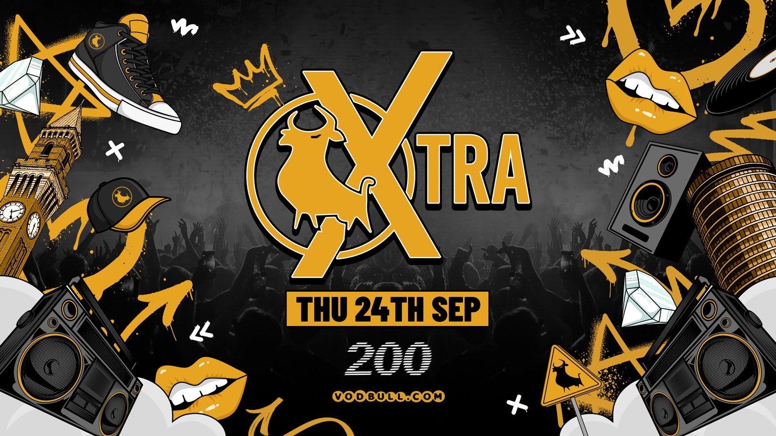 Vodbull Xtra LAUNCH NIGHT! @ 200 👀  24/09
