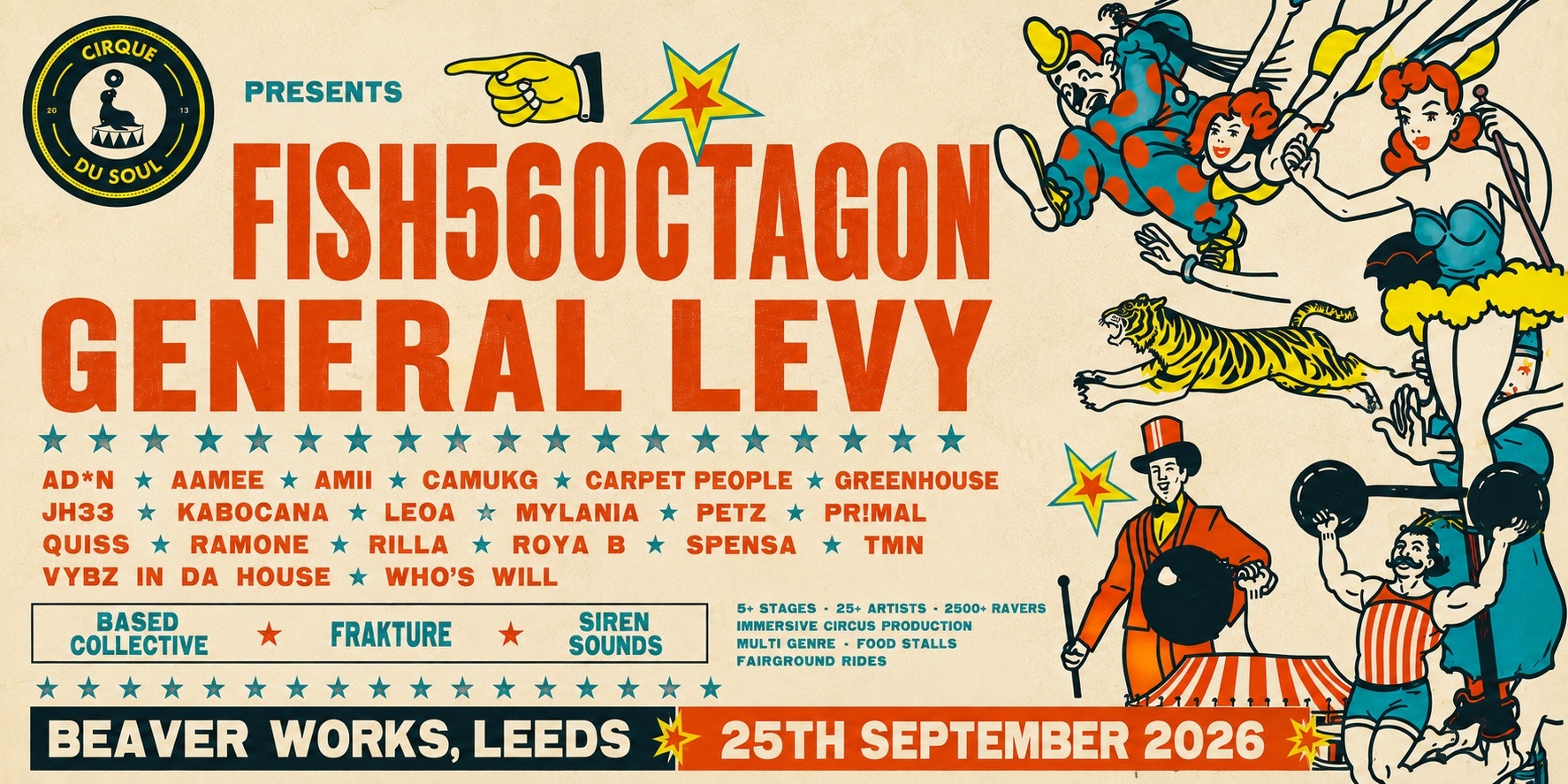 Cirque Du Soul: Leeds // Back To Beaver Works