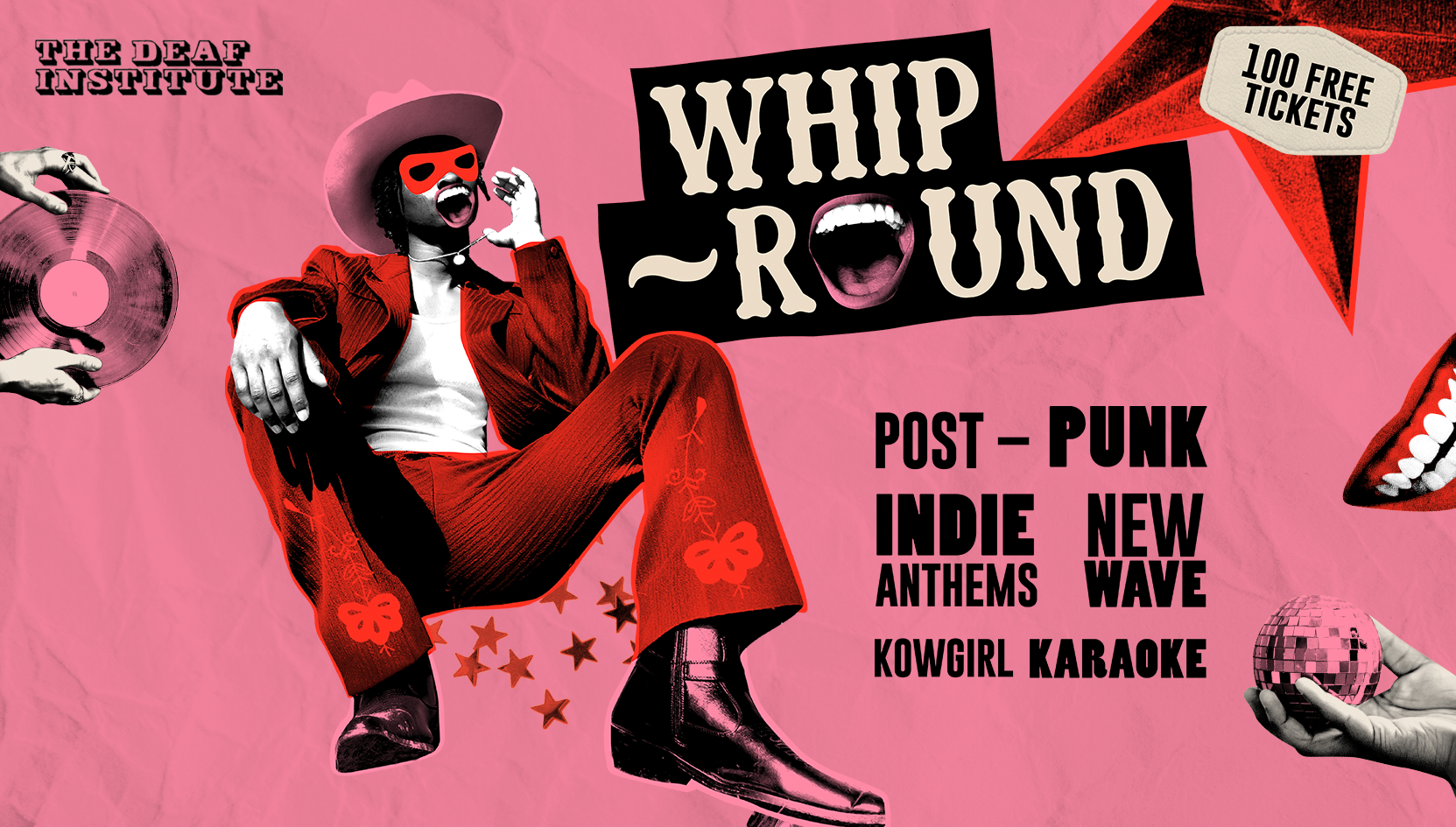 Whip-Round🤠 THURSDAYS AT DEAF | INDIE CLASSICS, POST-PUNK, NEW WAVE + MORE