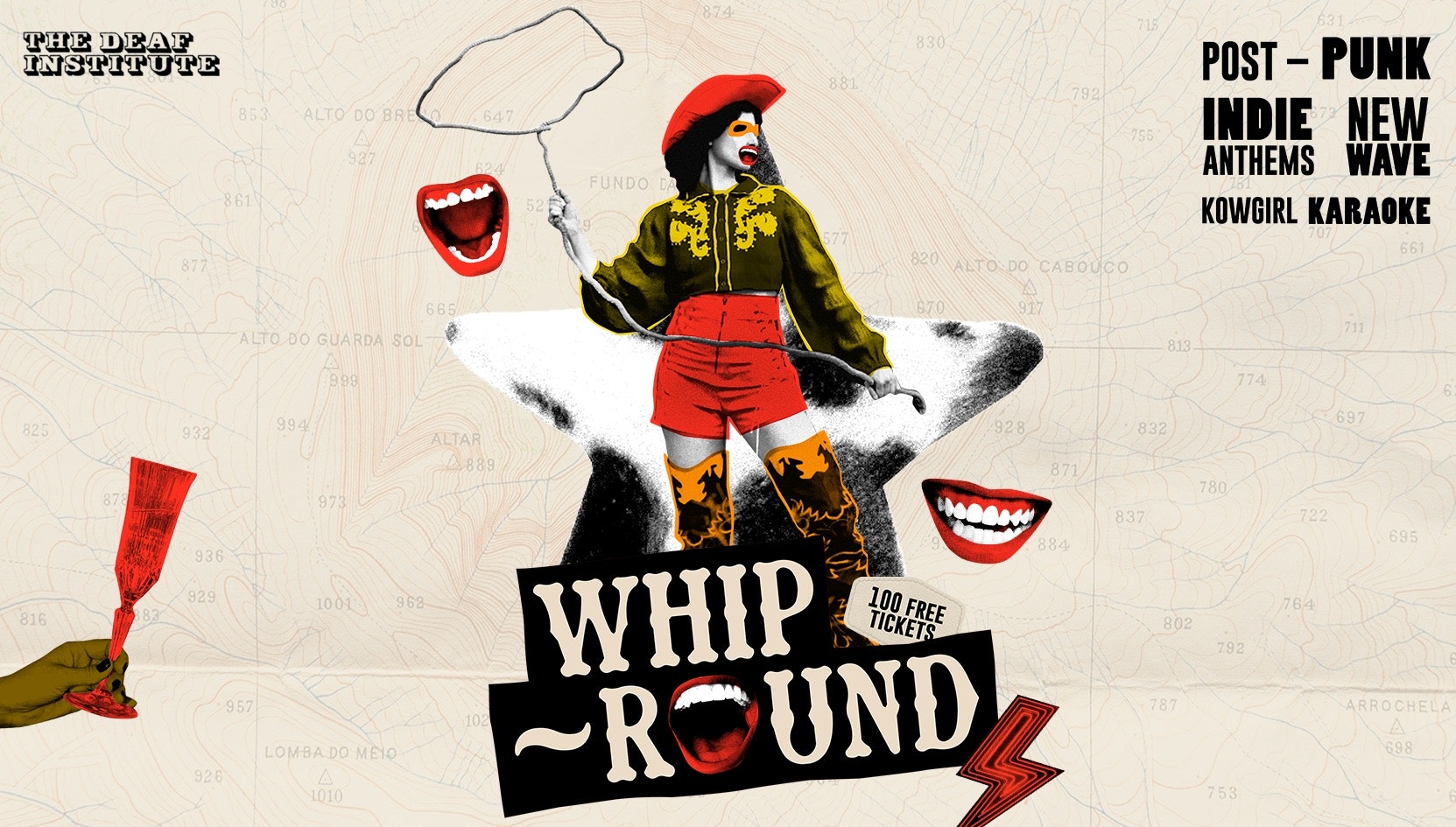 Whip-Round🤠 THURSDAYS AT DEAF | INDIE CLASSICS, POST-PUNK, NEW WAVE + MORE