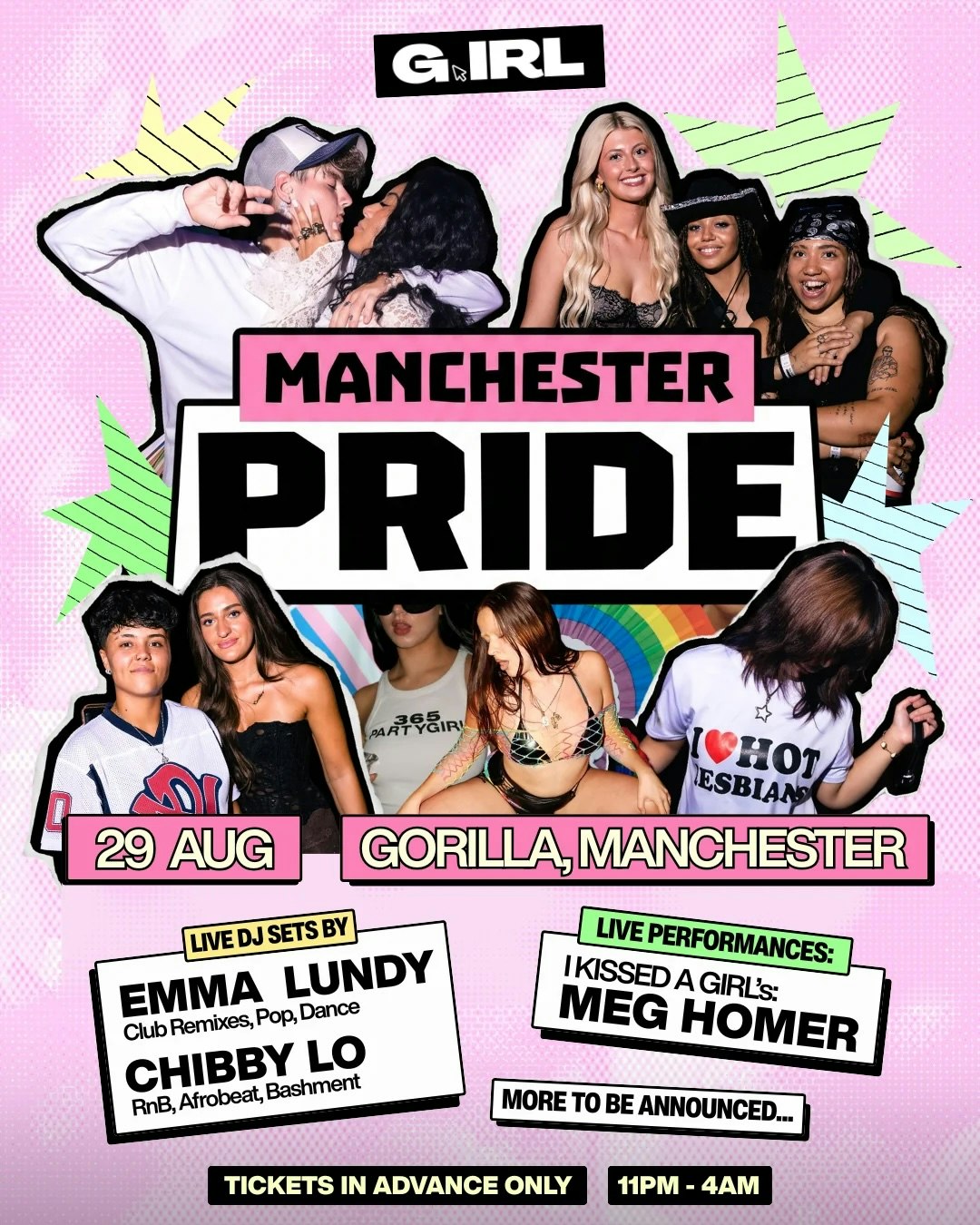 G.IRL Manchester Pride Party 2026
