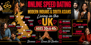 Online Speed Dating | For UK Indian Singles in their 30's & 40's