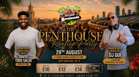 Havaneando Presents… The Penthouse Rooftop Party!