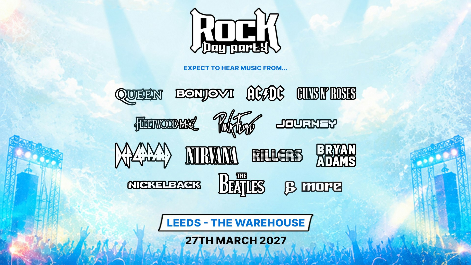Rock Day Party in Leeds