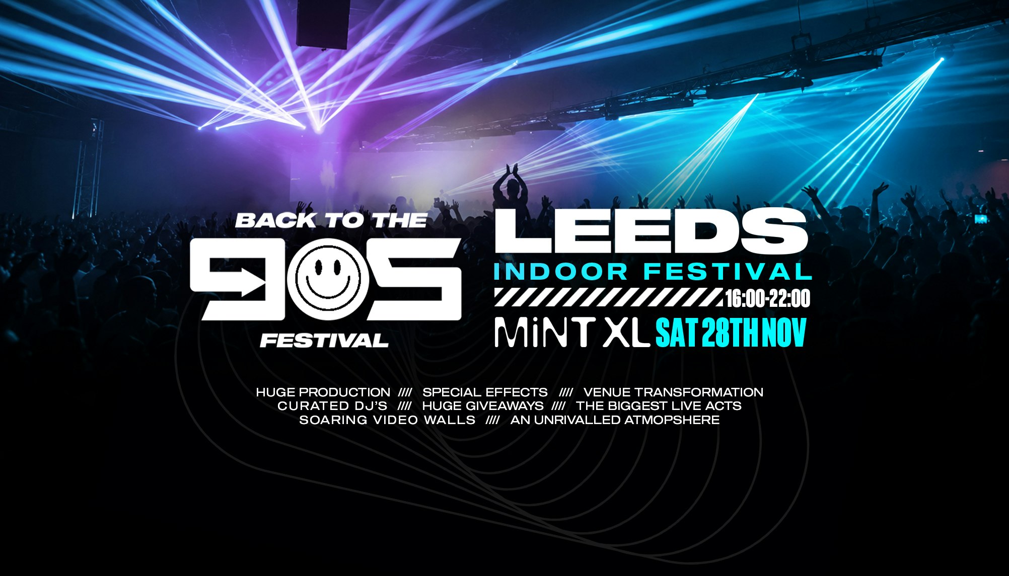 Back To The 90s – Indoor Festival – Mint XL [PRESALE TICKETS ON SALE 9AM THURSDAY!]