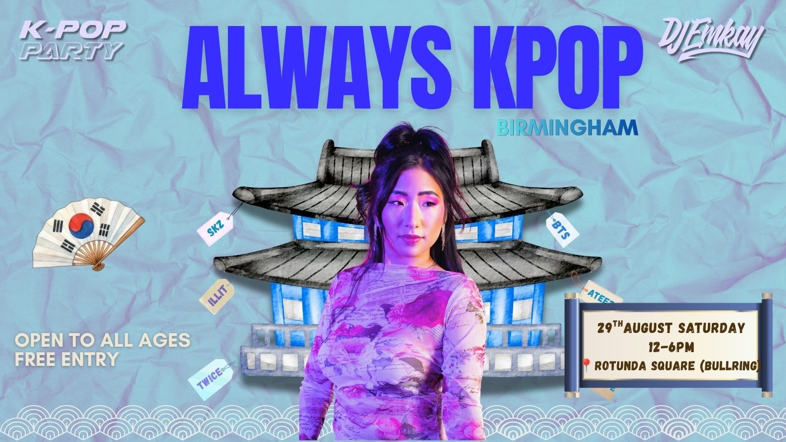 FREE – BIRMINGHAM Always Kpop Festival | 29th August Saturday