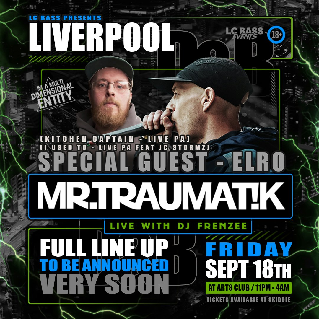 Mr Traumatik Tour 2026 ft Elro