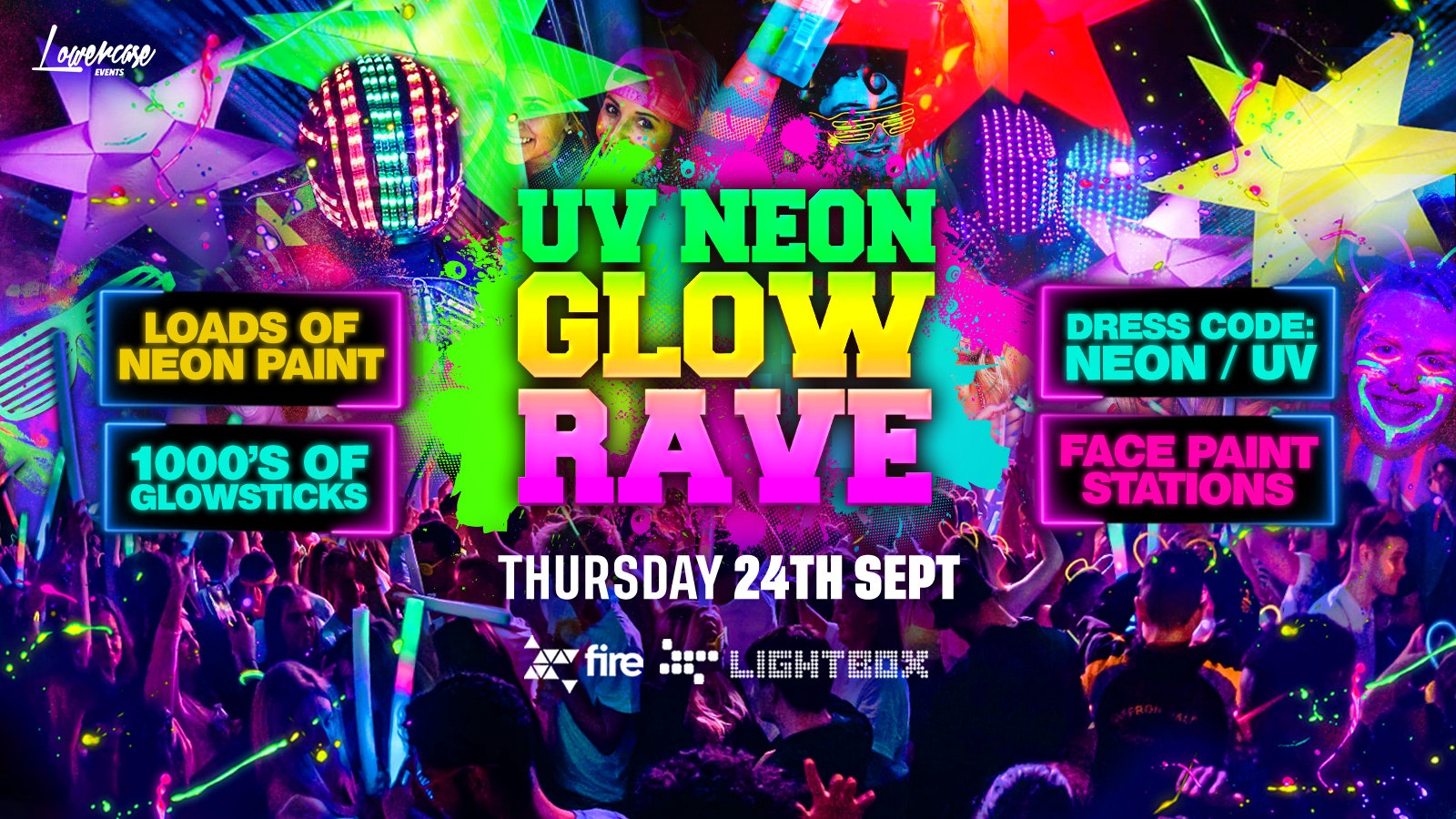 THE FRESHERS UV NEON GLOW RAVE 🌟 @ THE STEEL YARD LONDON! LONDON FRESHERS WEEK 2026