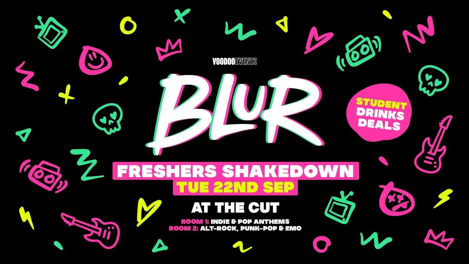 BLUR TUESDAYS | FRESHERS SHAKEDOWN | THE CUT 🎸⚡️