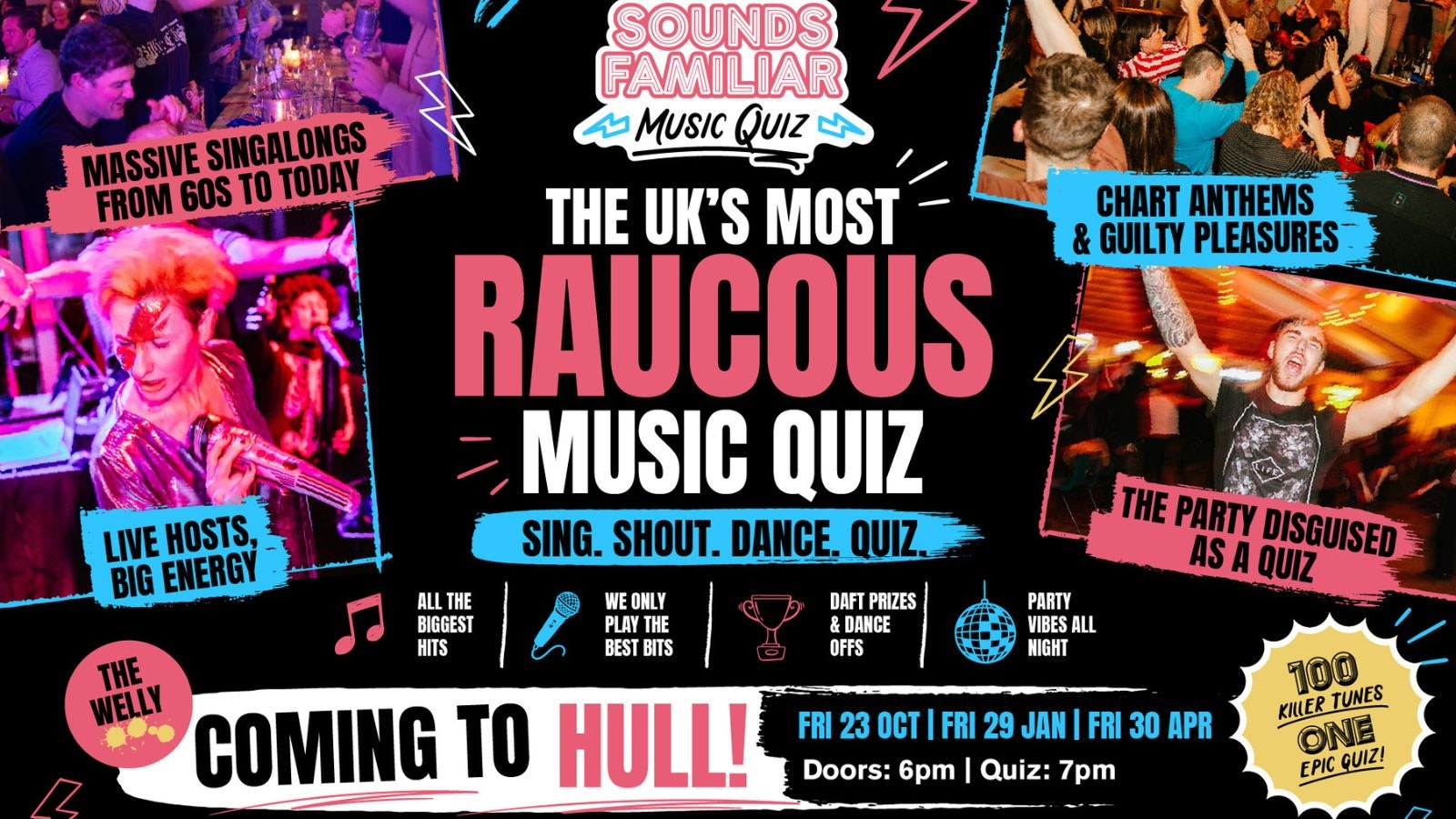 Sounds Familiar Music Quiz – Launch Party