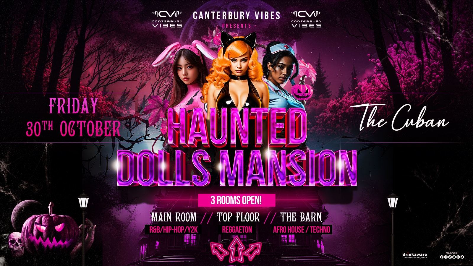 HALLOWEEN CANTERBURY 2026 – HAUNTED DOLLS MANSION