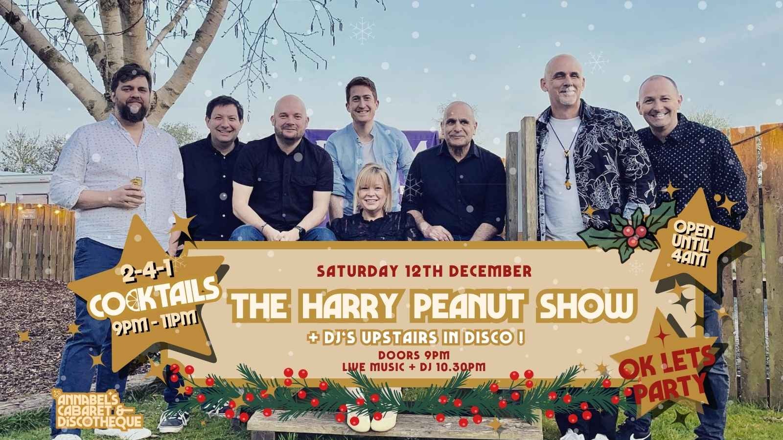 Live Music: THE HARRY PEANUT SHOW // Annabel’s Cabaret & Discotheque
