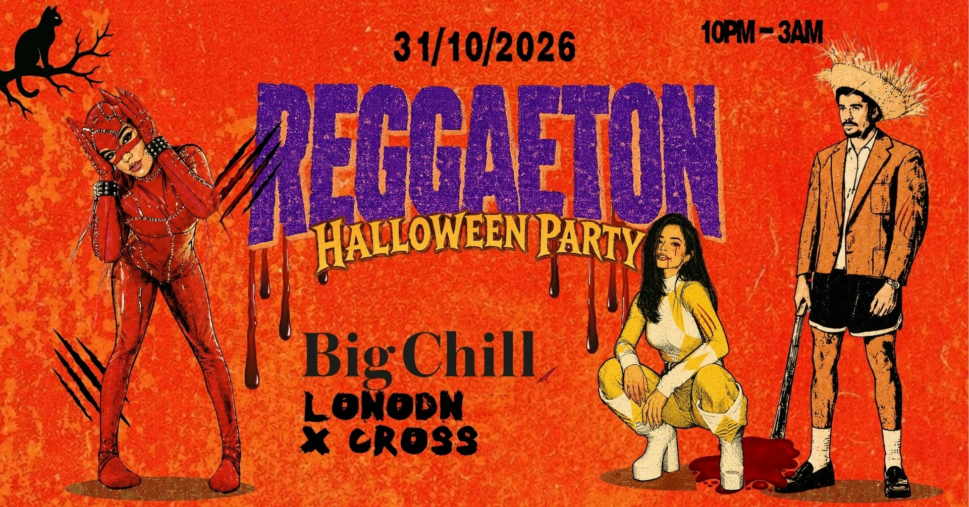 Reggaeton Halloween Party (London) 2026