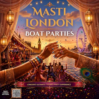 Bollywood Thames boat party with a free after-party / £15 flash sale