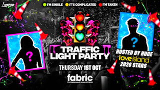 FRESHERS TRAFFIC LIGHT PARTY 🚦 HOSTED BY HUGE LOVE ISLAND 2026 STARS💕 @ FABRIC! - LONDON FRESHERS WEEK 2026