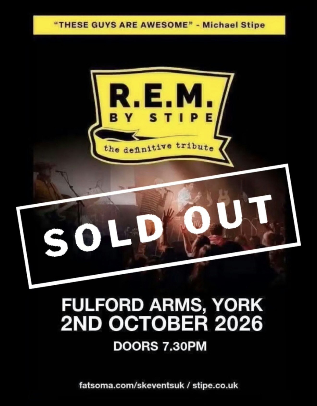 R.E.M by Stipe – Fulford Arms, York