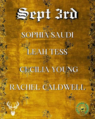 Sophia Saudi, Leah Tess, Cecilia Young and Rachel Caldwell