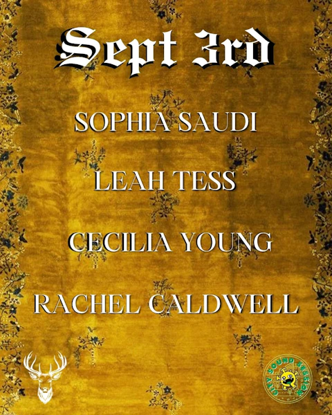 Sophia Saudi, Leah Tess, Cecilia Young and Rachel Caldwell