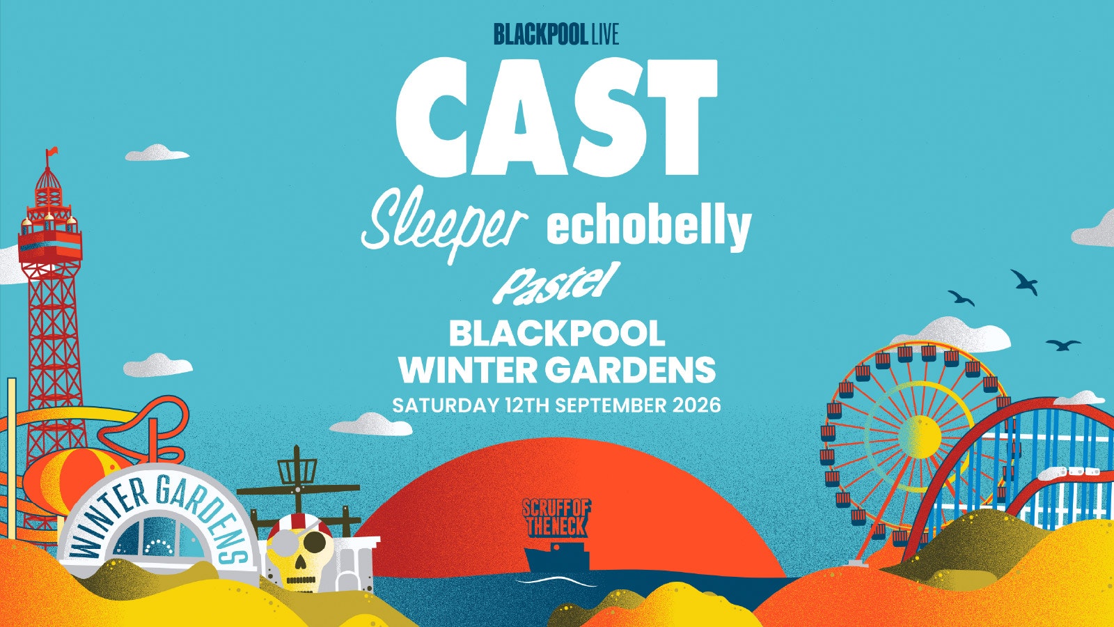 Cast | Blackpool, Winter Gardens