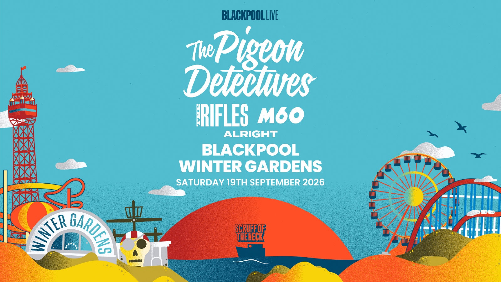 The Pigeon Detectives | Blackpool, Winter Gardens