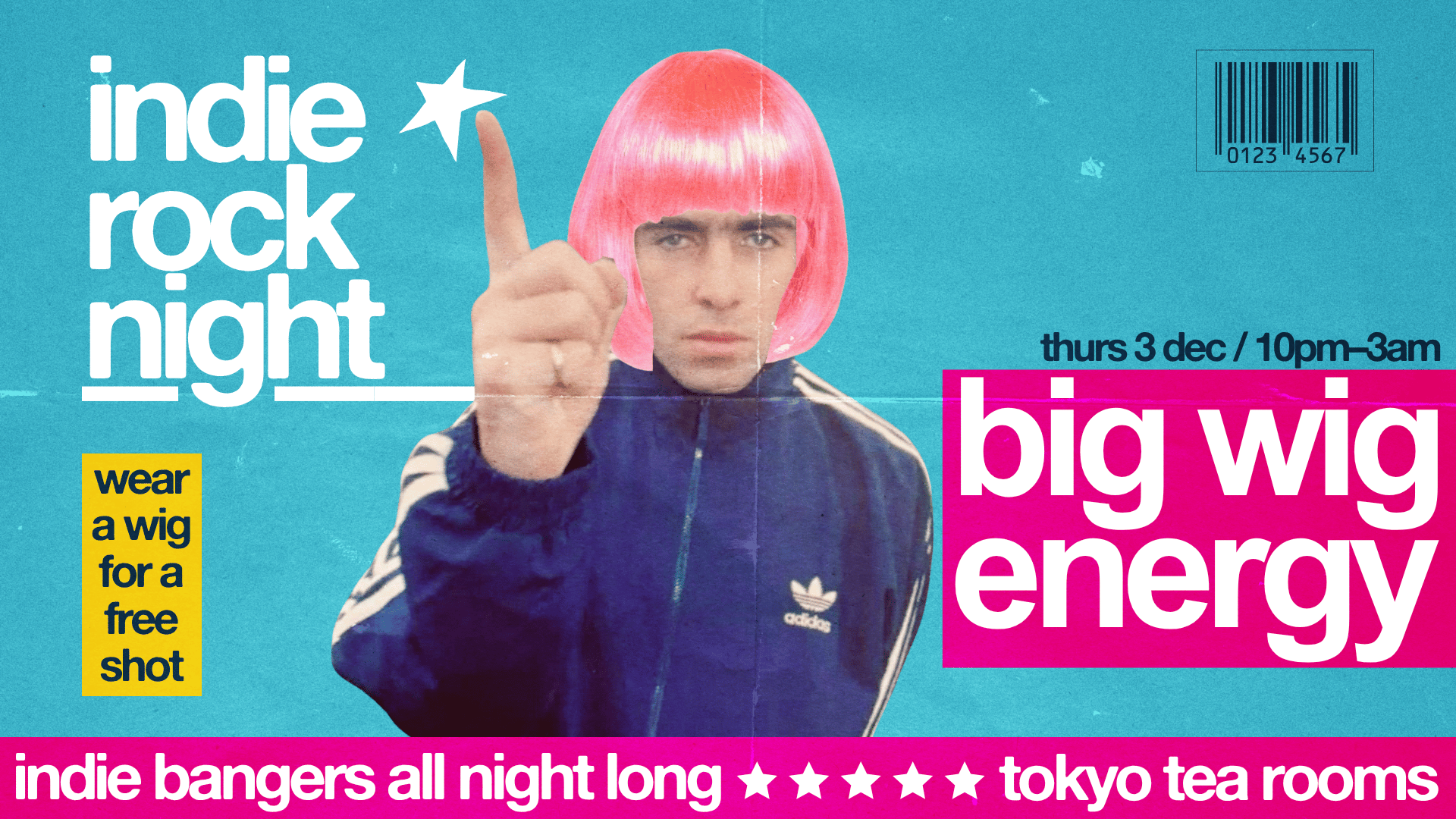 Indie Rock Night ∙ BIG WIG ENERGY