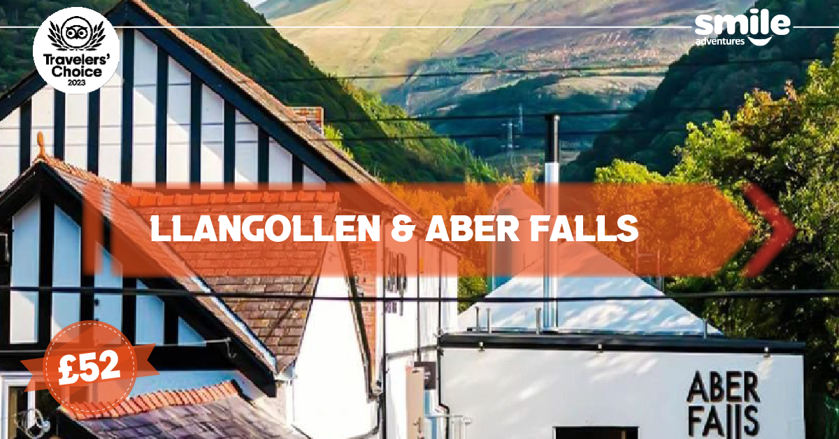 Llangollen & Aber Falls Tour – From Manchester