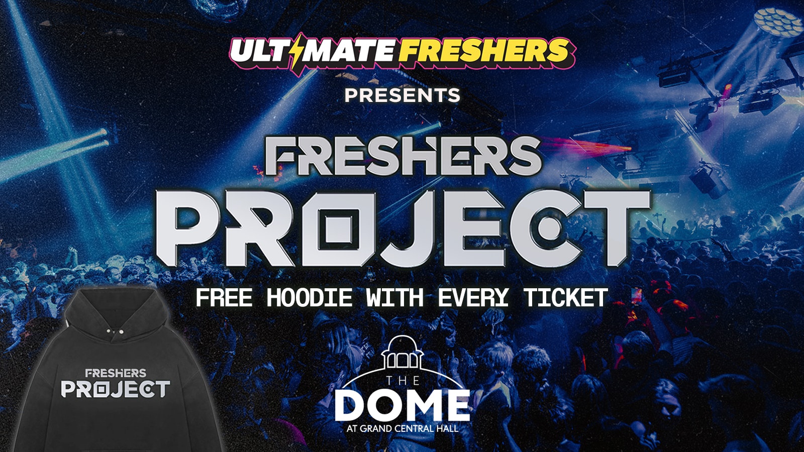 🚨LAST EVER SALE 25% OFF🚨 FRESHERS PROJECT LIVERPOOL 2026 ⚡️ Official Student Partners with BoohooMAN 👕 Free Hoodie with Every Ticket – Sold Out 15 Years Running! 