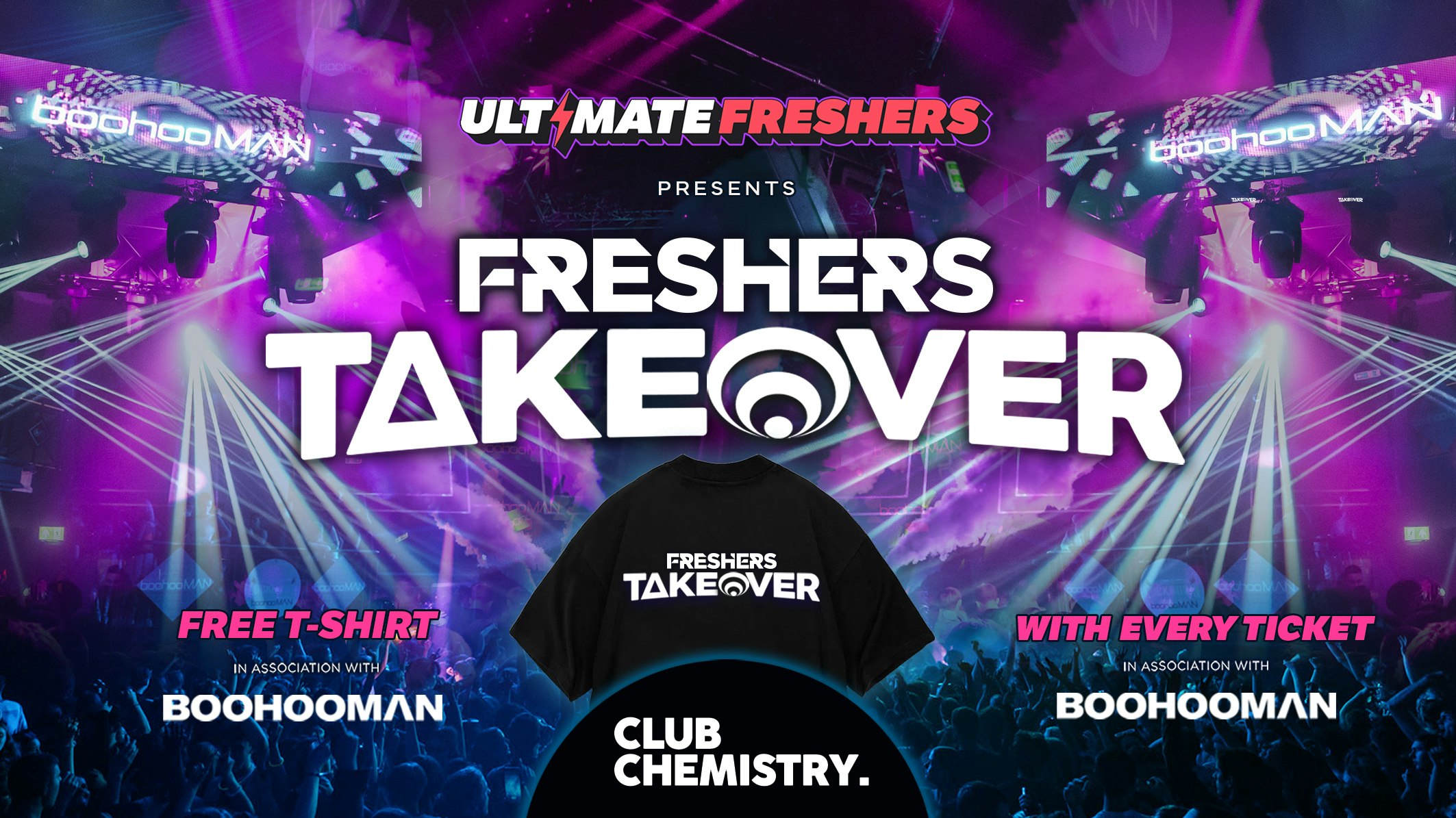 🚨LAST EVER SALE 25% OFF🚨 FRESHERS TAKEOVER CANTERBURY / KENT FRESHERS 2026 ⚡️Official Student Partners with BoohooMAN 👕 FREE T-Shirt with Every Ticket! ⚡Sold Out 15 years Running!