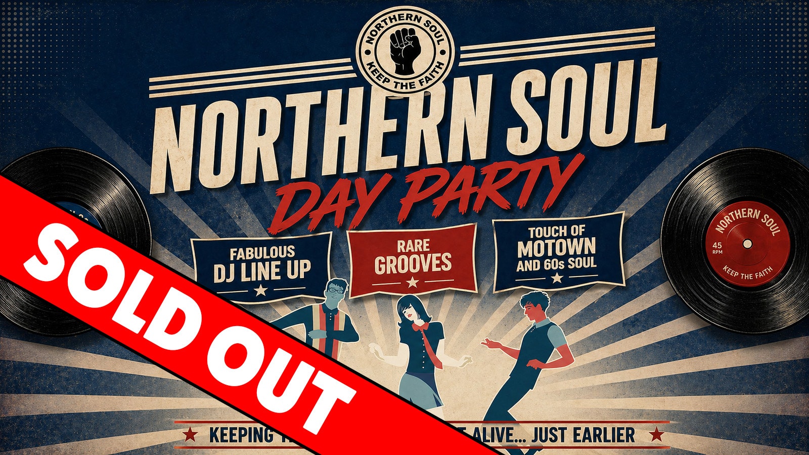 Northern Soul Day Party: Glasgow ✊ SOLD OUT ❌
