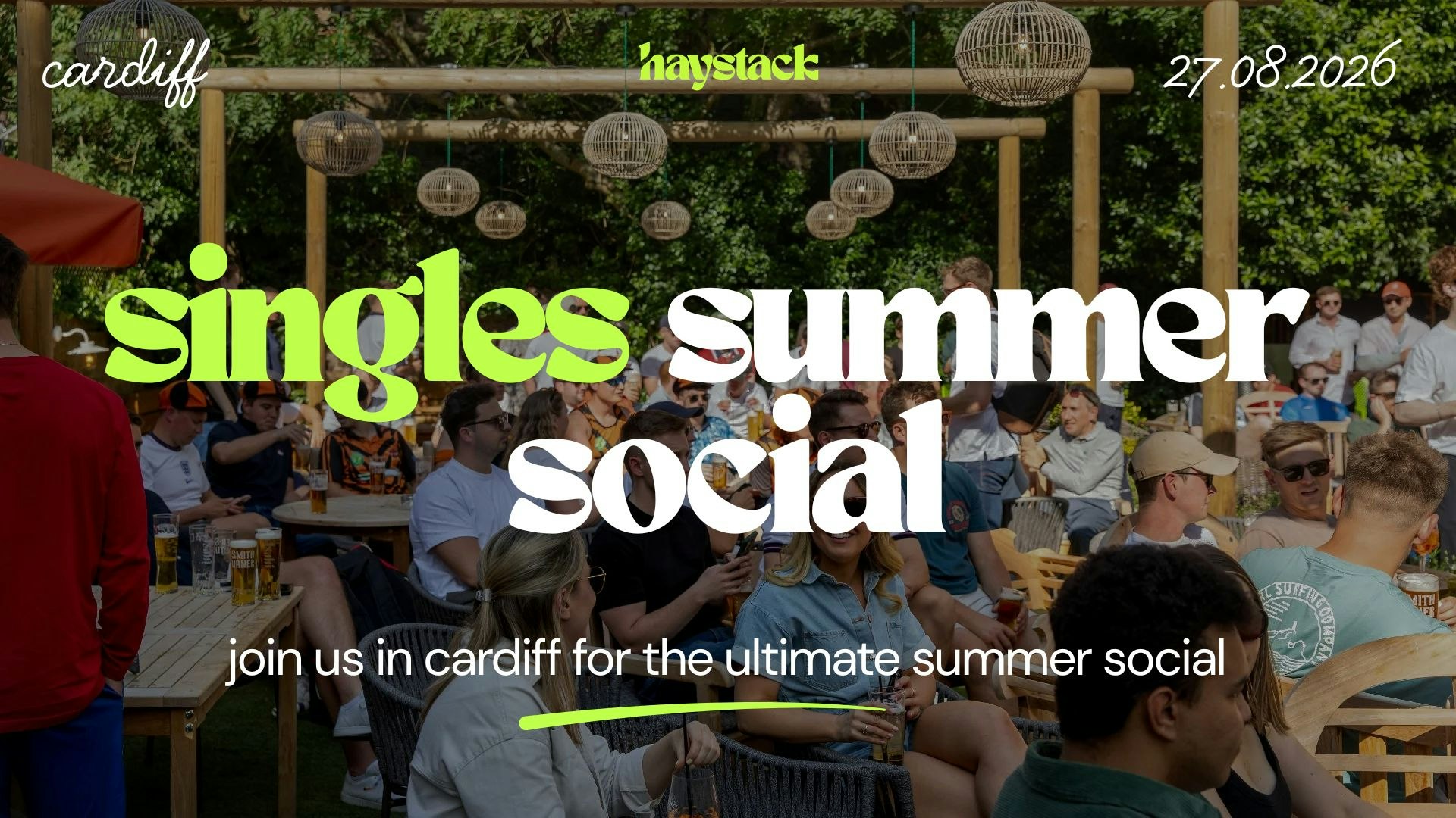 CARDIFF | SINGLES SUMMER SOCIAL | THURSDAY 27TH AUGUST