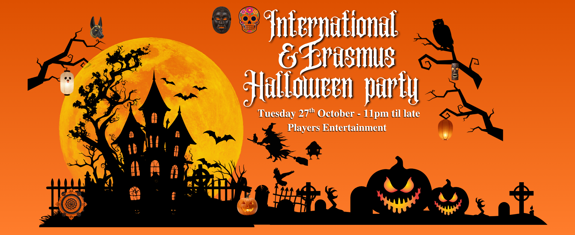 International & Erasmus Halloween Party | Coventry & Warwick Freshers 2026