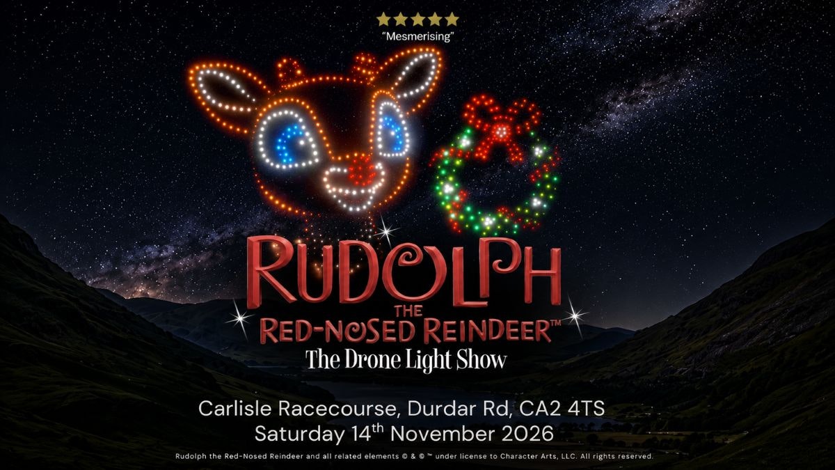 Rudolph the Red Nosed Reindeer: The drone light show- Carlisle